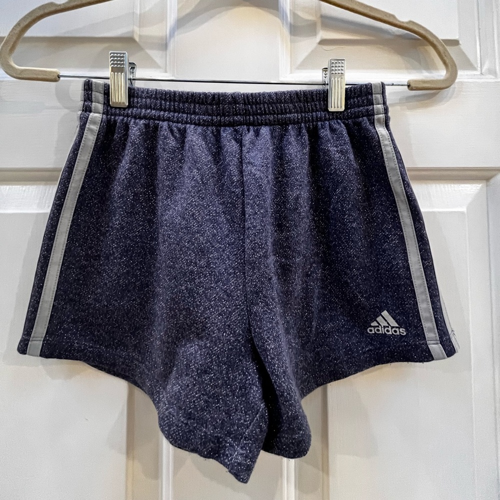 Girls Adidas Sweatshorts w/Sparkles M 10/12